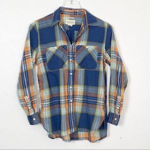 RALPH LAUREN Denim & Supply Utility Button Up Top